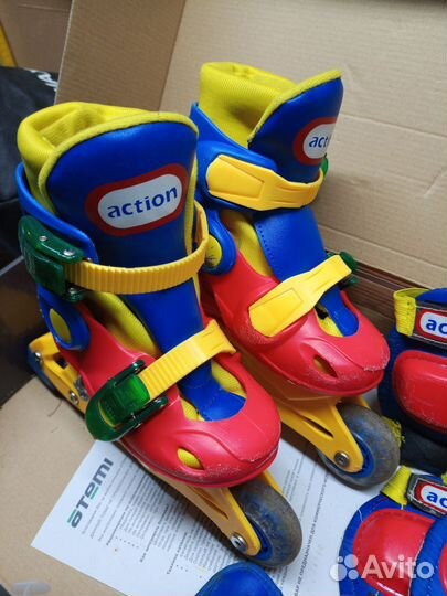 Роликовый коньки детские 26-28