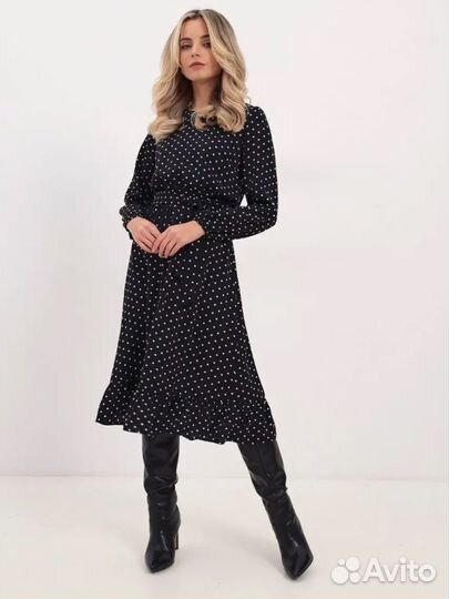 Платье в горошек