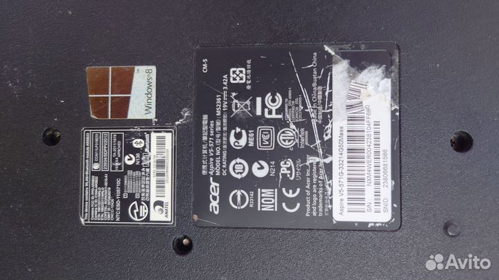 Ноутбук Acer Aspire V5-571