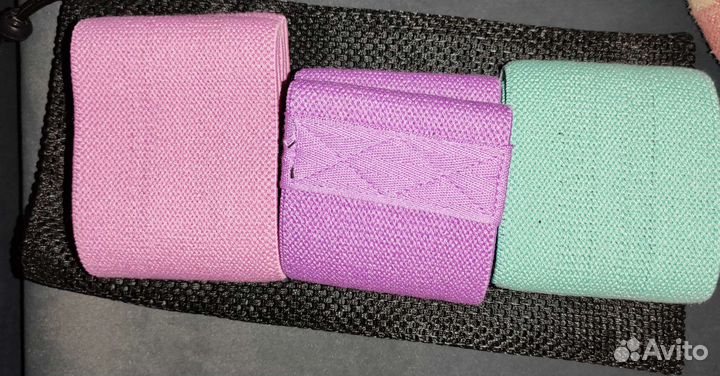 Фитнес резинки тканевые