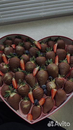 Клубника в бельгийском шоколаде Callebaaut