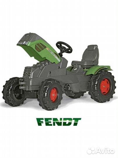 Веломобили Rolly Toys Rolly Toys rollyFarmTrac Wielki Traktor Fendt na peday