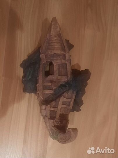 Декорации для аквариума бу Затонувший корабль