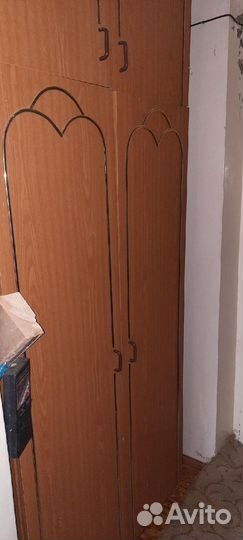 Шкаф 2шт. Плательный и полки антресоль