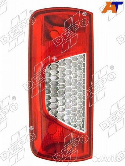 Фонарь левый задний в крыло Ford Transit 6