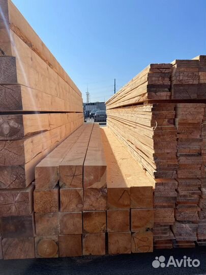 Брус обрезной 150х150х6000 ГОСТ
