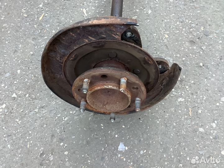 Полуось задняя правая тундра 2