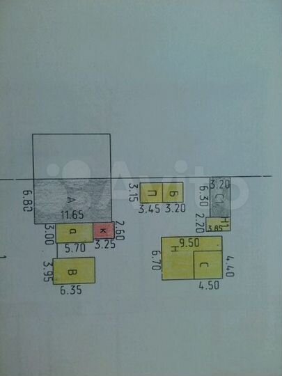 3-к. квартира, 70 м², 1/1 эт.