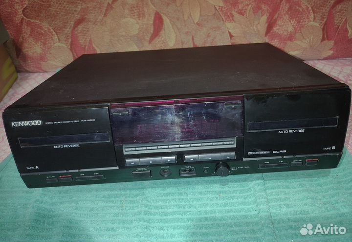 Kenwood KXF-W6010, дека 2-х кассетная
