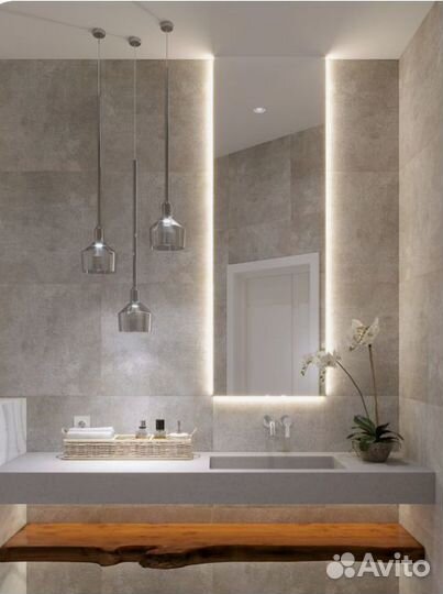 Зеркало с подсветкой Эстетик