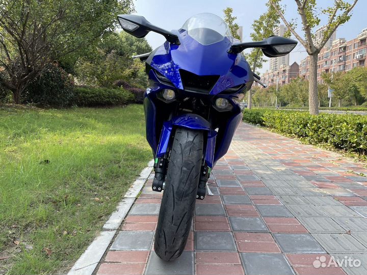 Электромотоцикл SE R6 (96v 72ah) синий