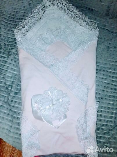 Конверт на выписку летний для девочки