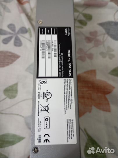 Коммутатор Cisco sg200-26