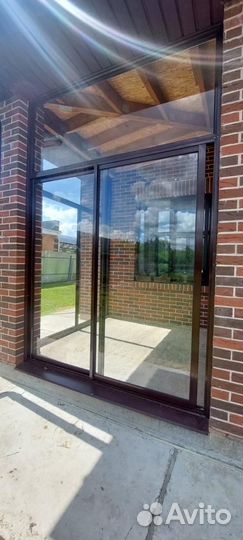 Веранда остекление