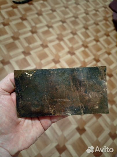 Очень редкая табличка заводь Лютерь сохран
