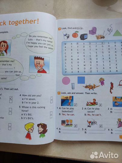 Рабочая тетрадь по английскому 4 класс