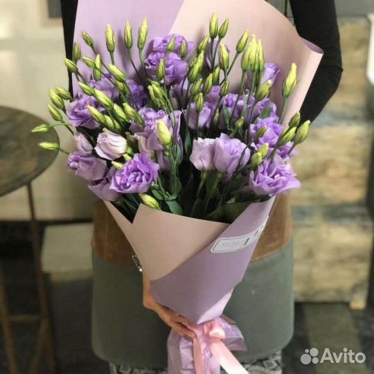 Экстома букет из экстомы доставка цветов