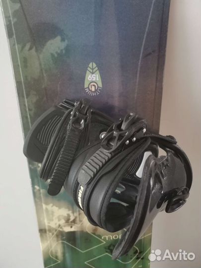 Сноуборд 159см с креплением