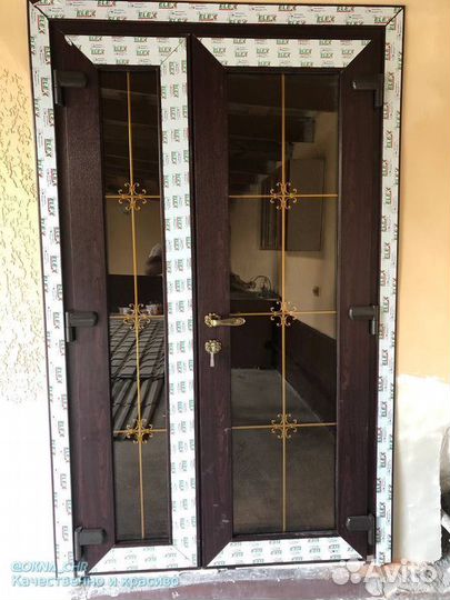 Пластиковые двери в рассрочку