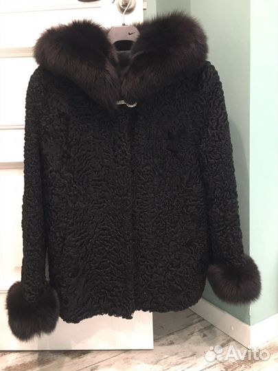 Полушубок каракуль