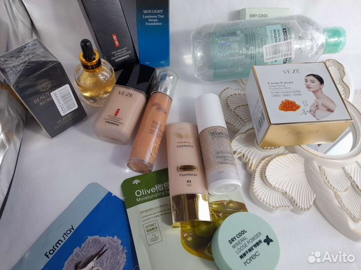 Разная косметика для лица