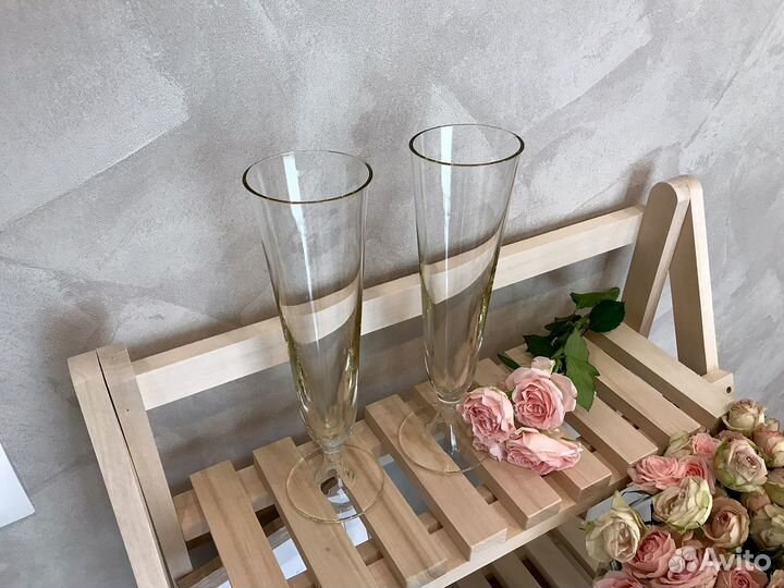 Бокалы под шампанское 2 шт