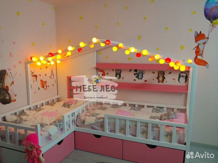 Кровать домик