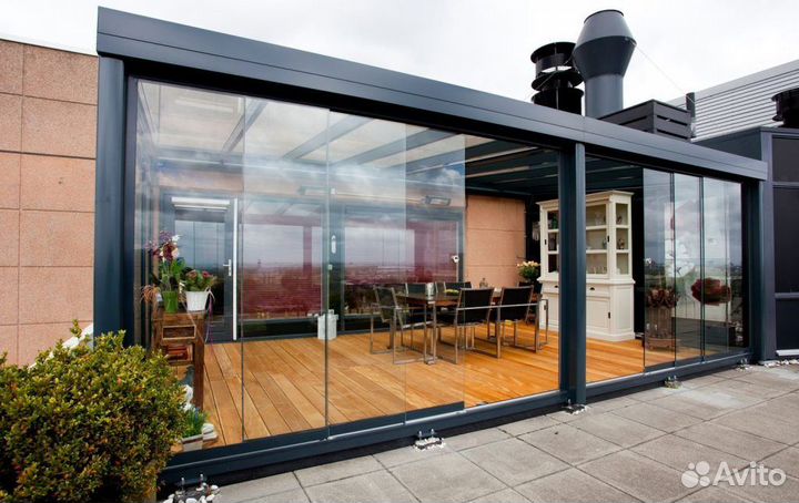 Остекление веранд под ключ. Расчёт