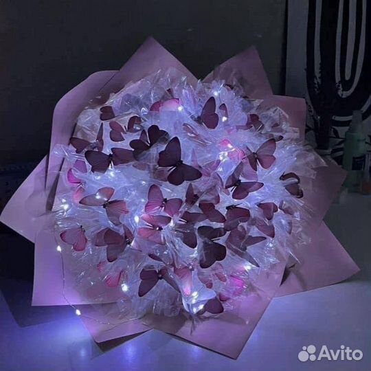 Букеты из бабочек