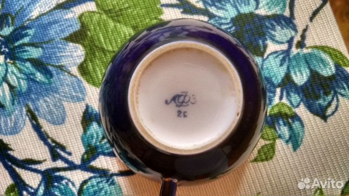 Чашки с блюдцами лфз 9 пар