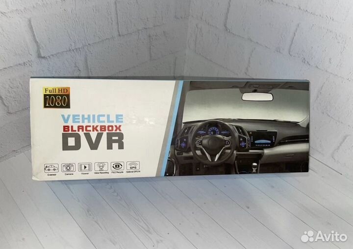 Видеорегистратор зеркало / 1080 full hd