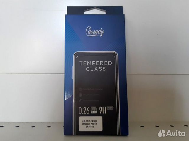 Защитное стекло Cassedy 3D для Apple iPhone 11