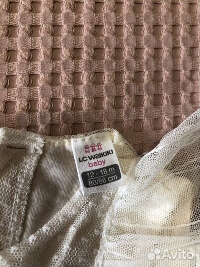 Платье для девочки 86