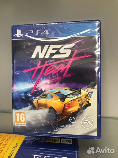 PS4 Need for Speed Heat 2019 FR cusa15090, Новый а