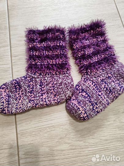 Носки вязаные