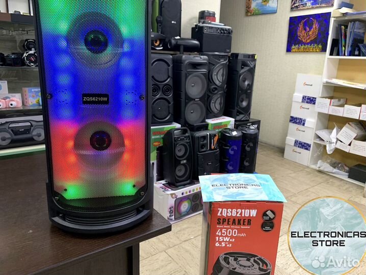 Bluetooth Колонка Большая BT Speaker ZQS-6210