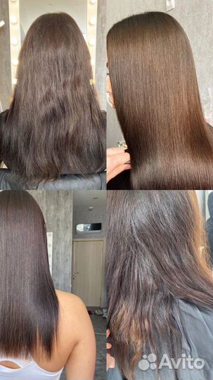 Кератиновое выпрямление и ботокс волос