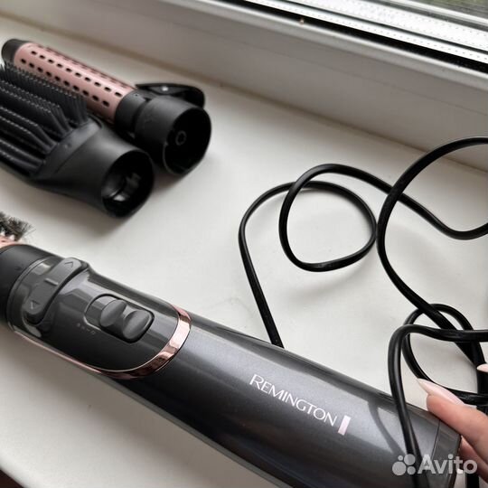 Фен-щетка Remington AS8606, grey
