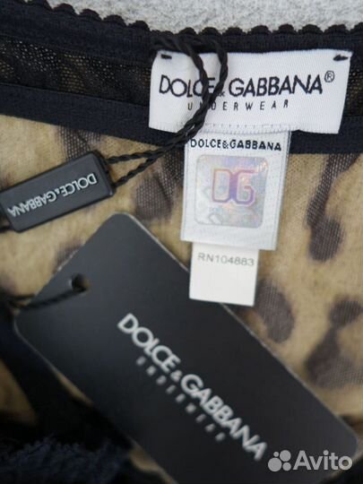 Dolce&Gabbana топ леопардовый оригинал