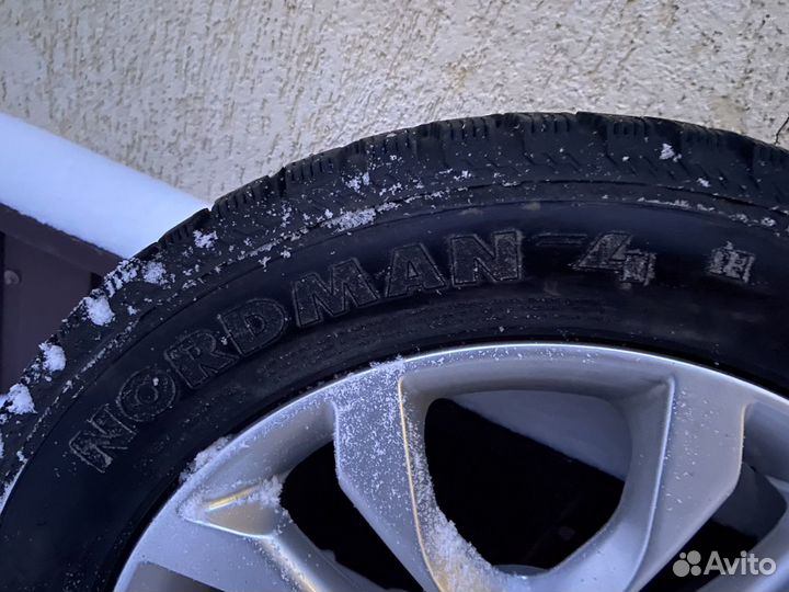 Зимняя резина с дисками R 17 на audi A6