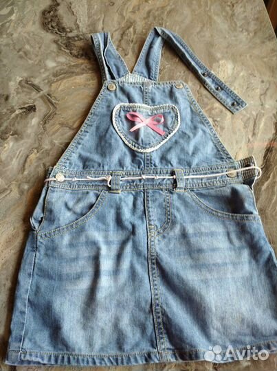 Джинсовый сарафан