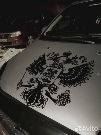 Наклейки на борт авто