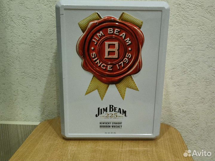 Коробка из под виски jim beam