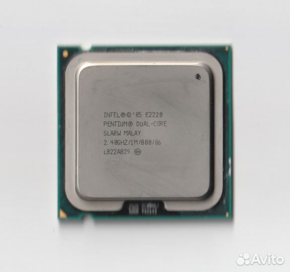 Двух и четырехъядерные процессоры Intel для LGA775