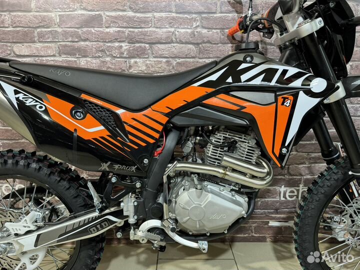 Мотоцикл Kayo T4 300cm3 подвеска KKE (2024г)