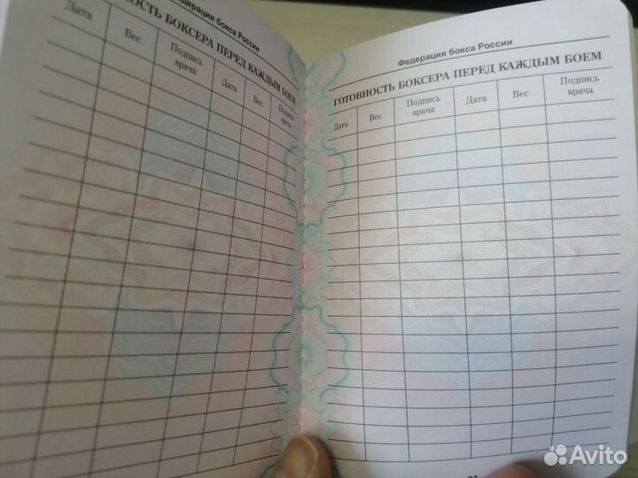 Паспорт Боксёра