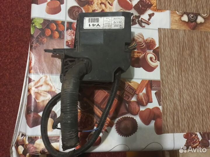 Коробка предохранителей на accent(механика)