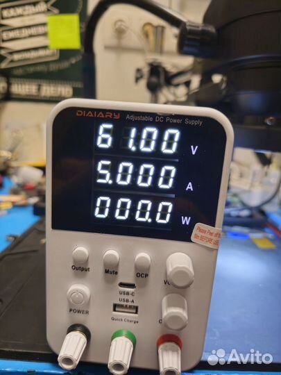 Лабораторный блок питания 60 в, 5A