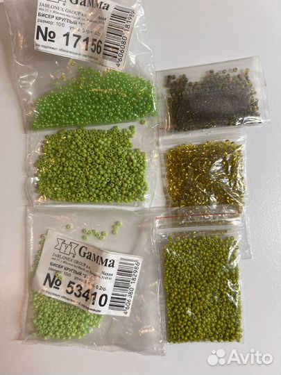 Бисер чешский