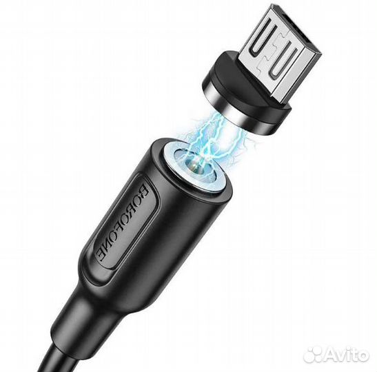 Кабель магнитный borofone BX41 microusb, 1 метр